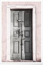 JUNIQE - Poster Door to Assos -20x30 /Bruin