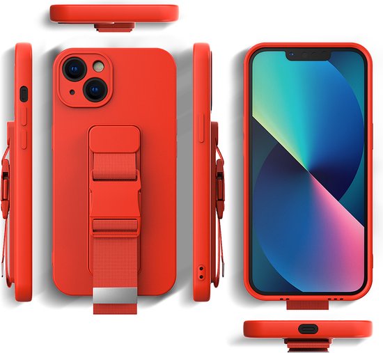 Coque arrière Apple iPhone 11 | Sangle d'épaule | Étui pour téléphone | Vert