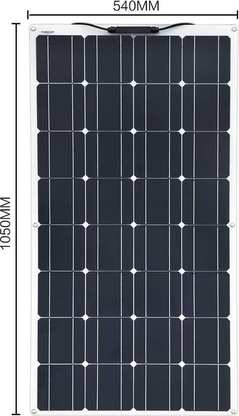 Flexibel Zonnepaneel 100W met Victron Energy PWM - Camper-accessoires Flexibel Zonnepaneel 100W met Victron Energy PWM - Camper-accessoires