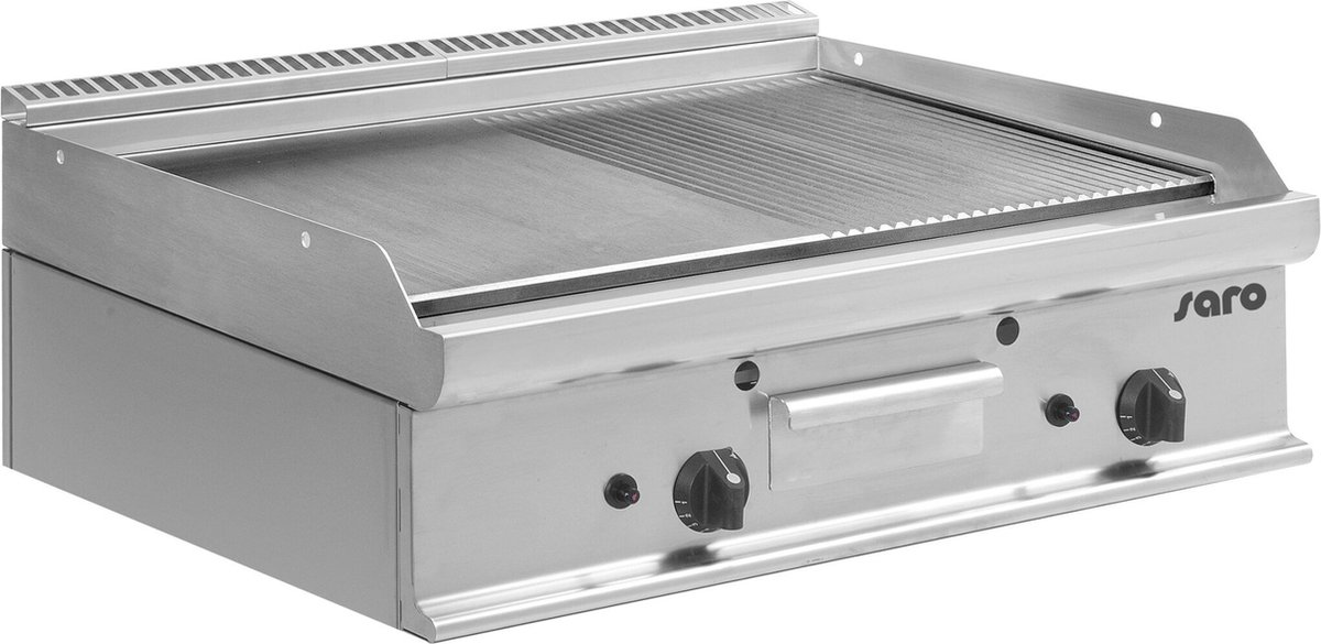 Gas Grill En Bakplaat Model E7 / KTG2BBM - Saro 423-1180 - Horeca
