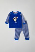 Woody pyjama baby jongens - blauw - ijsbeer - 212-3-PLC-V/852 - maat 86