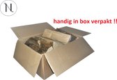 haardhout/brandhout | 25 liter essenhout | natuur gedroogd - in box