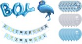 Babyshower versiering Flamingo (Jongen)- PartyPro.nl