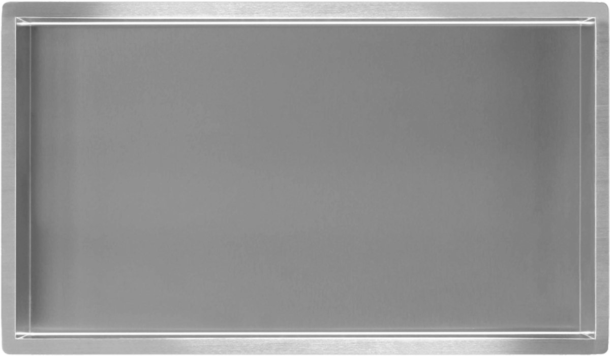 Klea Sunny Inbouwnis 30x60x7cm RVS Chroom