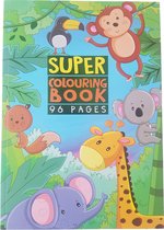 Kleurboek Wilde Dieren - 'Super Colouring Book'