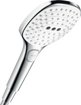 Douche à main Hansgrohe Raindance Select Air Ecosmart - Ø 12 cm - Chrome / Blanc