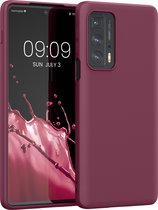 kwmobile telefoonhoesje geschikt voor Motorola Edge 20 Pro - Hoesje voor smartphone - Back cover in bordeaux-violet