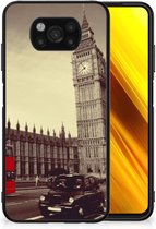 Telefoonhoesje Xiaomi Paco X3 | X3 Pro Telefoontas met Zwarte rand Londen City