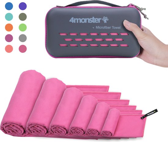 TYXHXTF 4PC Serviette Microfibre,SéChage Rapide,Cool Towel