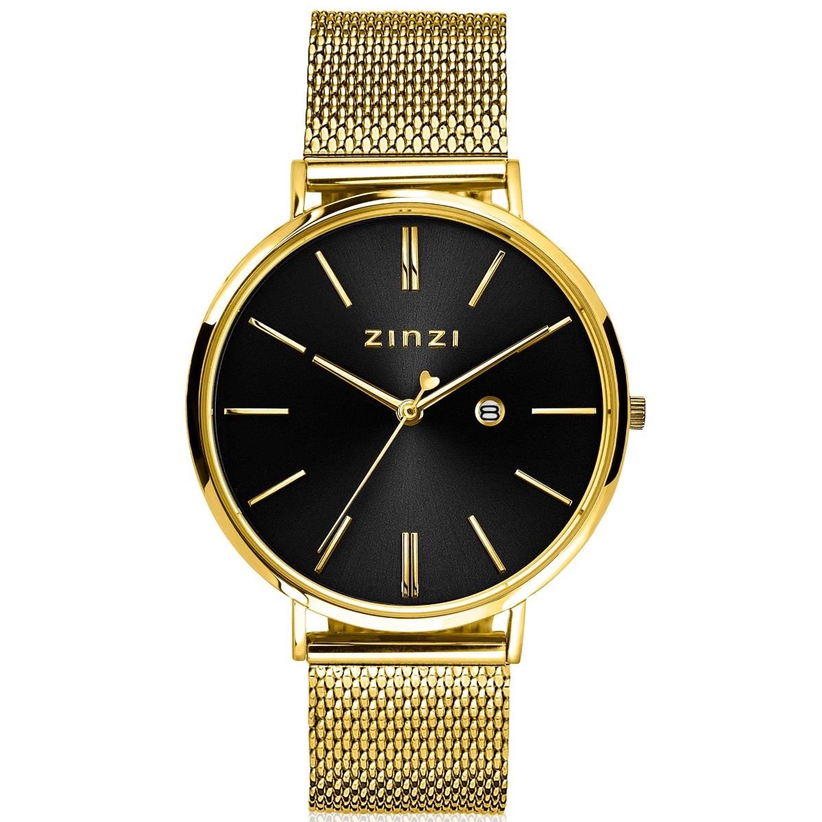 ZINZI Retro horloge ZIW443M + gratis armband t.w.v. 29,95