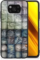 Telefoonhoesje Xiaomi Paco X3 | X3 Pro Leuk Hoesje met Zwarte rand Spijkerbroeken