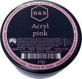 Acryl - pink - 30 gr | B&N - acrylpoeder  - VEGAN - acrylpoeder