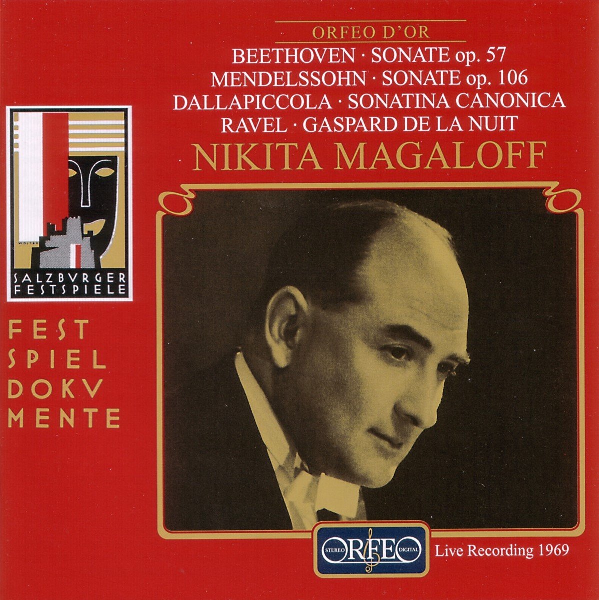 Nikita Magaloff - Beethoven - Mendelssohn - Dallapiccola - Ravel (CD)