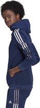 Adidas Tiro 21 Sweater Met Kap Dames - Marine | Maat: 2XL