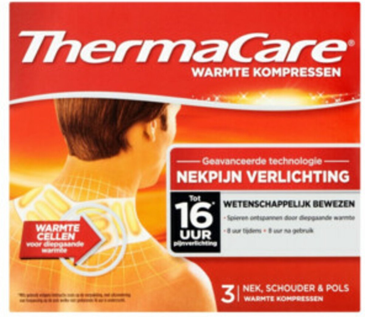 Goedkoopste Thermacare Thermacare Nek Schouders en Pols 3 stuks