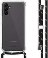 iMoshion Backcover met koord Samsung Galaxy A13 (5G) hoesje - Zwart / Goud