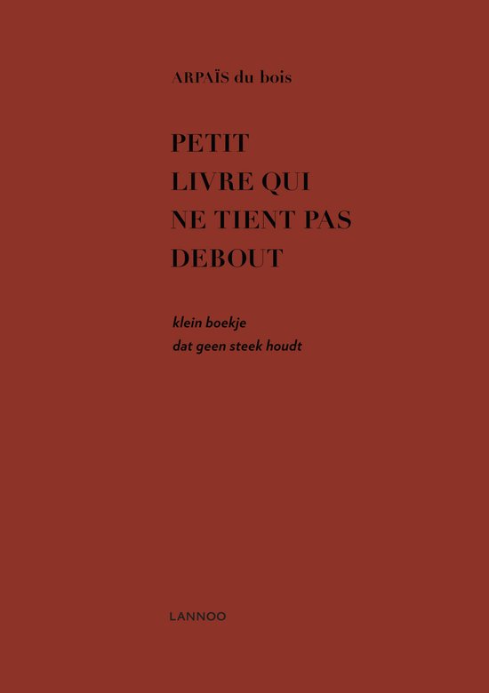Petit livre qui ne tient pas debout