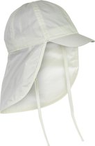 En Fant - Chapeau de soleil anti-UV avec cordons pour bébé - Blanc guimauve - taille 51CM
