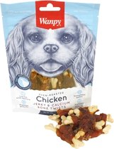 Wanpy | Chicken jerky & Calcium Bone Twists | Hondensnack