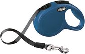 Flexi New Classic Tape - Hondenriem - Blauw - XS - 3 m