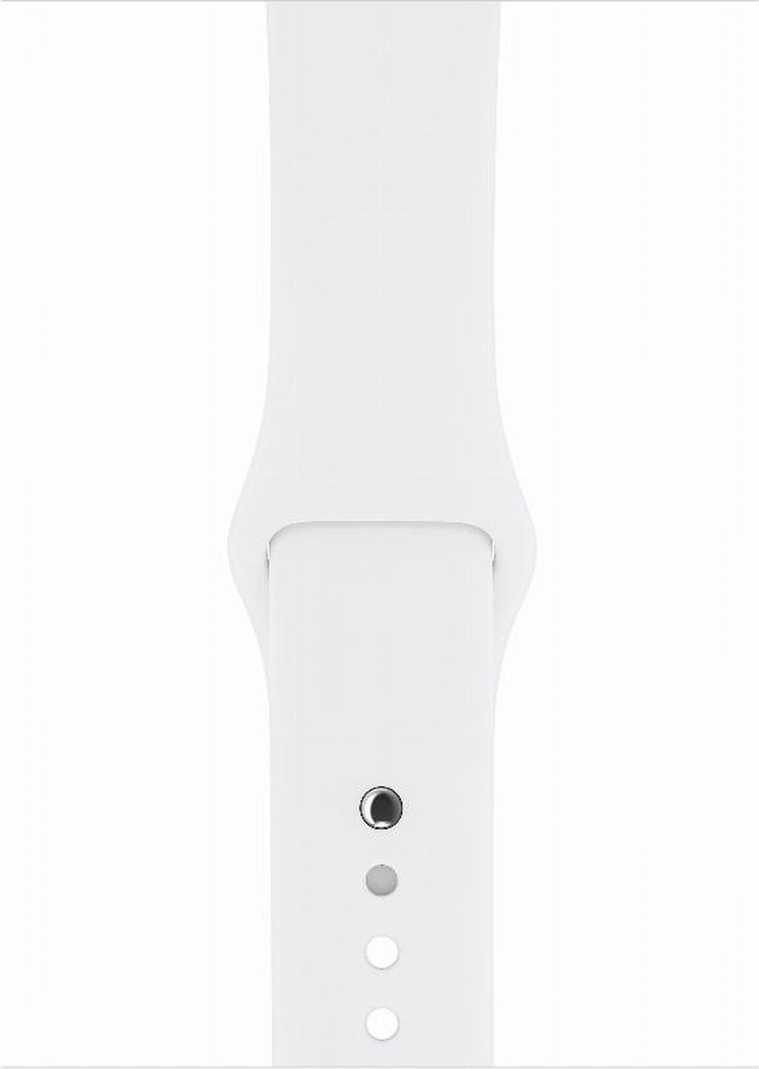 Apple Watch Series 3 - Smartwatch - 38mm - Zilver/Wit | bol.com