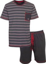 MEQ Heren Shortama Blauw MESAH1106B - Maten: S