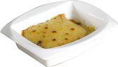 Lasagneschotel wit 16.5X20.5XH5.5cm