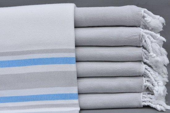Set van 2 Turks Strandlaken | Yogahanddoek | Badhanddoek | Handdoek van huwelijksgeschenk, handdoek van biologisch katoen, handdoek van Peshtemal | Sofadeken, handdoek van grijs en mint, 40x70 inch