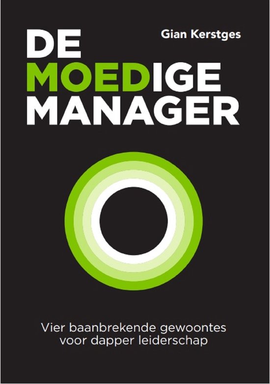 De moedige manager - cover