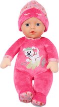 BABY born Sleepy voor Babies Roze met Hondopdruk - Babypop 30 cm