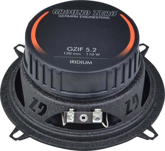 Ground Zero GZIF 5.2 - Autospeakers - 13cm (5”) - 2-weg Coaxiale Speakerset - 70 Wrms - GroundZero