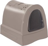 KATTENBAK ZUMA TAUPE 56X40X42,5CM