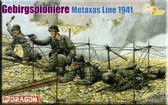 1:35 Dragon 6538 Gebirgspioniere Metaxas Line 1941 - Figures Plastic kit