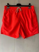 Oxyde Swimshort Solid kleur corallo fluo maat L