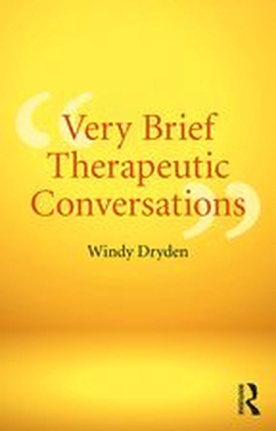 Very Brief Therapeutic Conversations (ebook), Windy Dryden