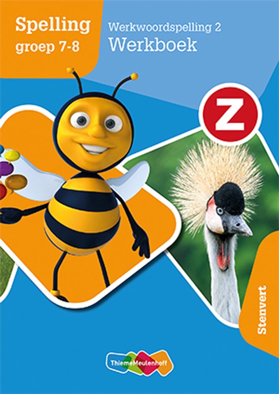 Z-Spelling groep 7-8 Werkwoordspelling 2 Werkboek - cover