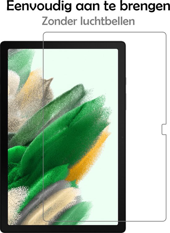 Protecteur d'écran pour Samsung Galaxy Tab A8 : facile à appliquer, sans bulles.