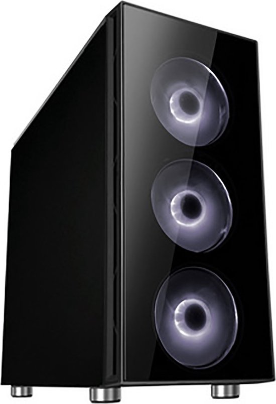 Cooltek Zwei RGB Midi Tower Zwart