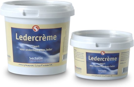 Sectolin Ledercreme - Zwart - 500ml