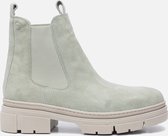 Tamaris Chelsea boots groen - Maat 37