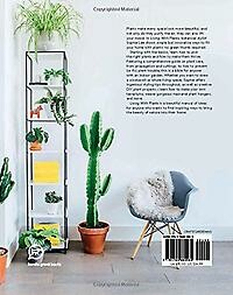 Living With Plants - back cover