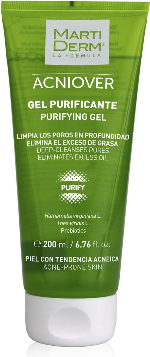 Skin Generics ACNIOVER zuiverende gel voor vette en acne-gevoelige huid 200 ml