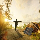 Opvouwbaar zonnepaneel Draagbare fotovoltaïsche voor wandelen Power Station 12v batterijlader