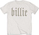 Billie Eilish - Billie 5 Heren T-shirt - S - Creme
