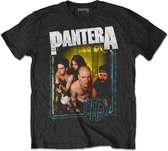 Pantera - Barbed Heren T-shirt - L - Zwart