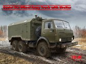 1:35 ICM 35002 Soviet Six-Wheel Army Truck with Shelter Plastic kit
