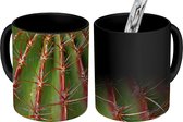 Magische Mok - Foto op Warmte Mok - Close-up cactus fotoprint - 350 ML