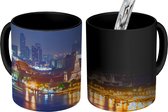 Magische Mok - Foto op Warmte Mok - Skyline van Bangkok met de Wat Pho - 350 ML