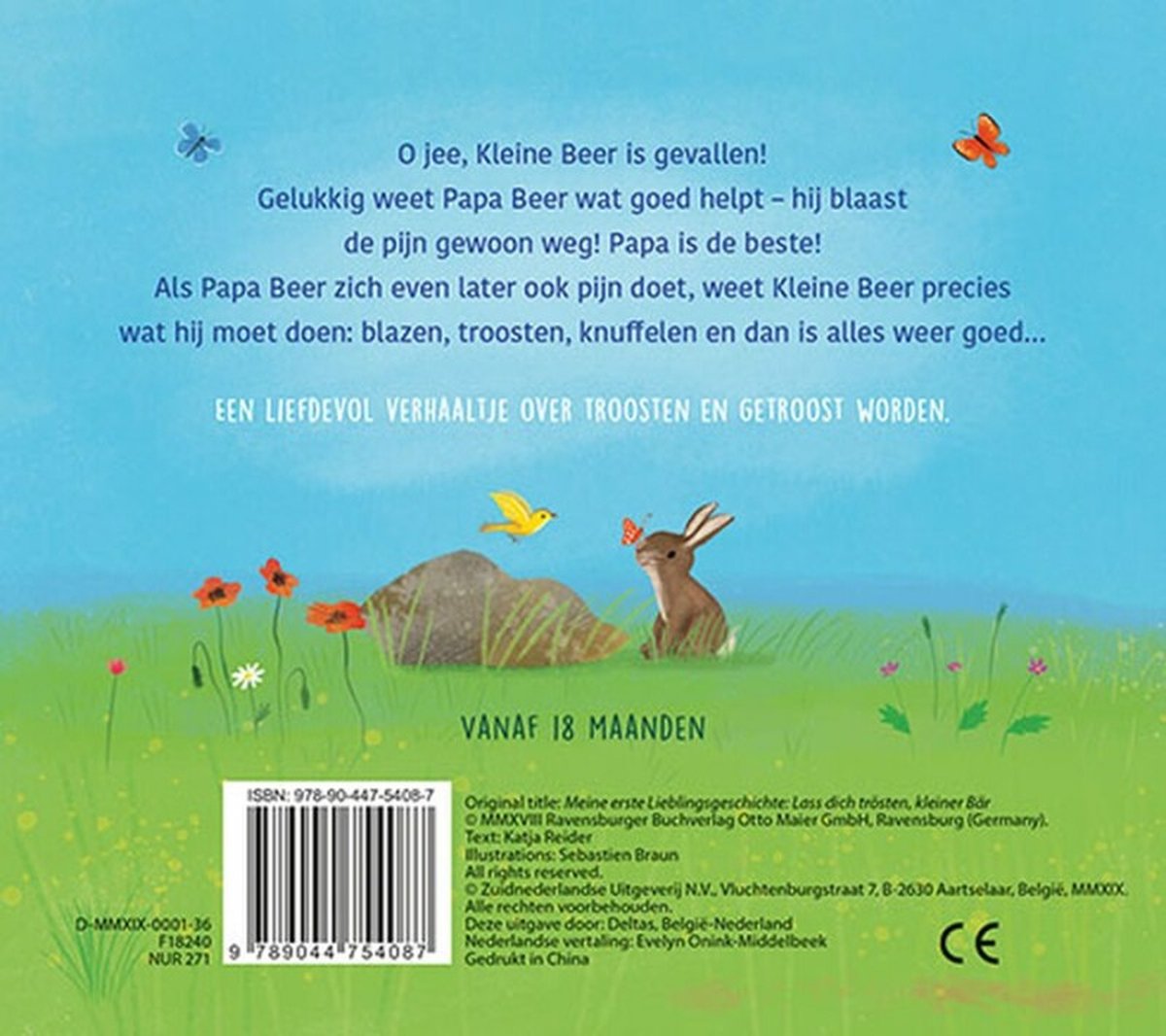 Mijn papa is de beste - back cover
