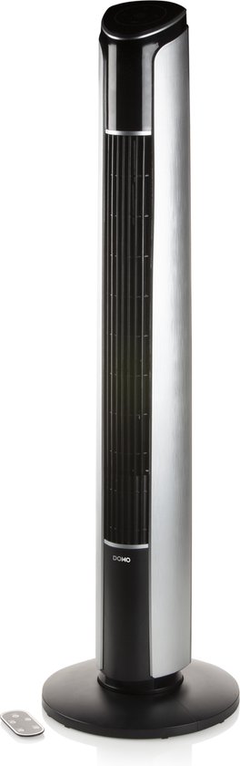Kolomventilator DOMO DO8127 107 cm, 4 standen, kindermodus, oscillatie, kantelbaar, stil, afstandsbediening
